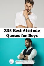 537 Best Attitude Quotes for Boys You Should Use to Stand Out
