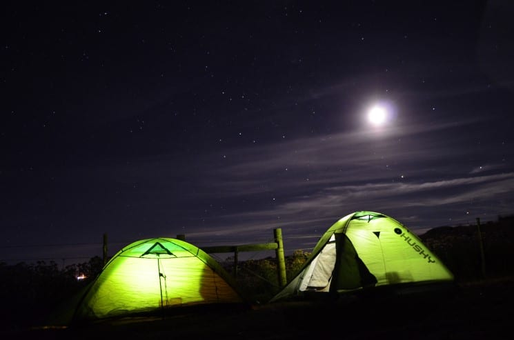 Is wild camping allowed in the Czech Republic?