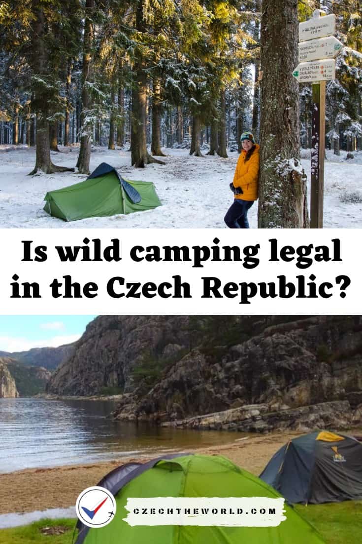 Is wild camping legal in the Czech Republic?