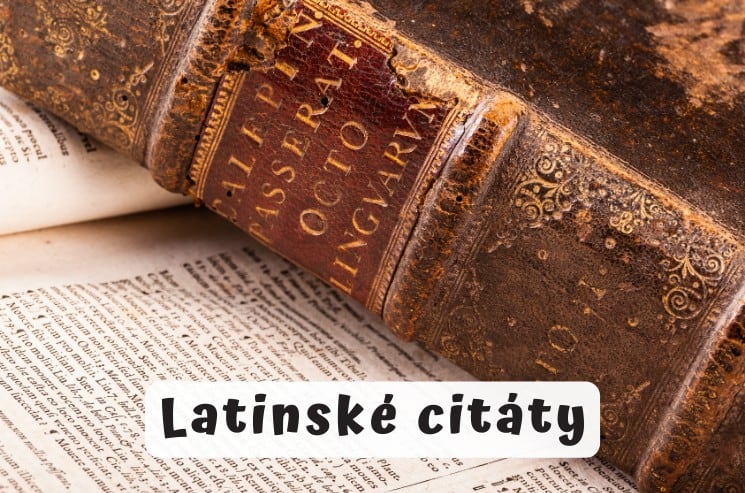 Dokážete priradiť latinský výrok alebo vetu k českej verzii?