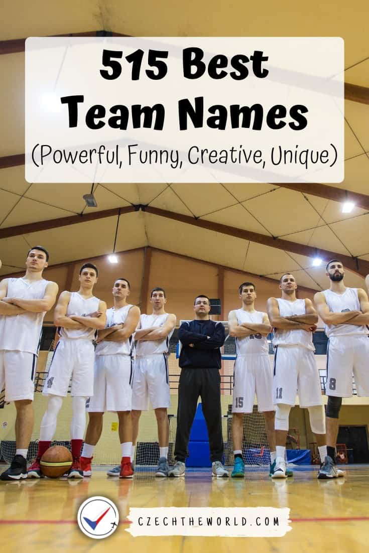 best team names for presentation