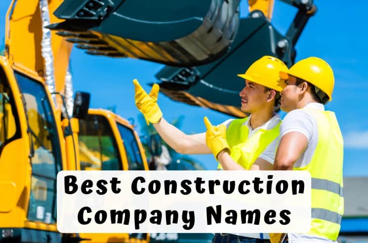 construction company names