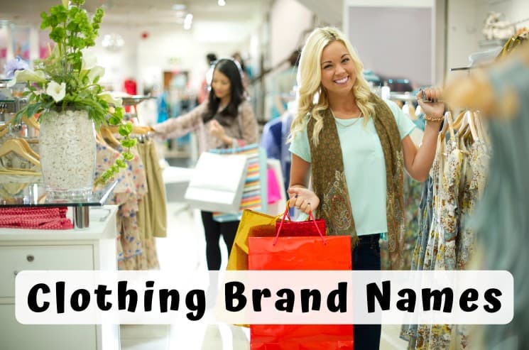 Best names outlet for clothing brands