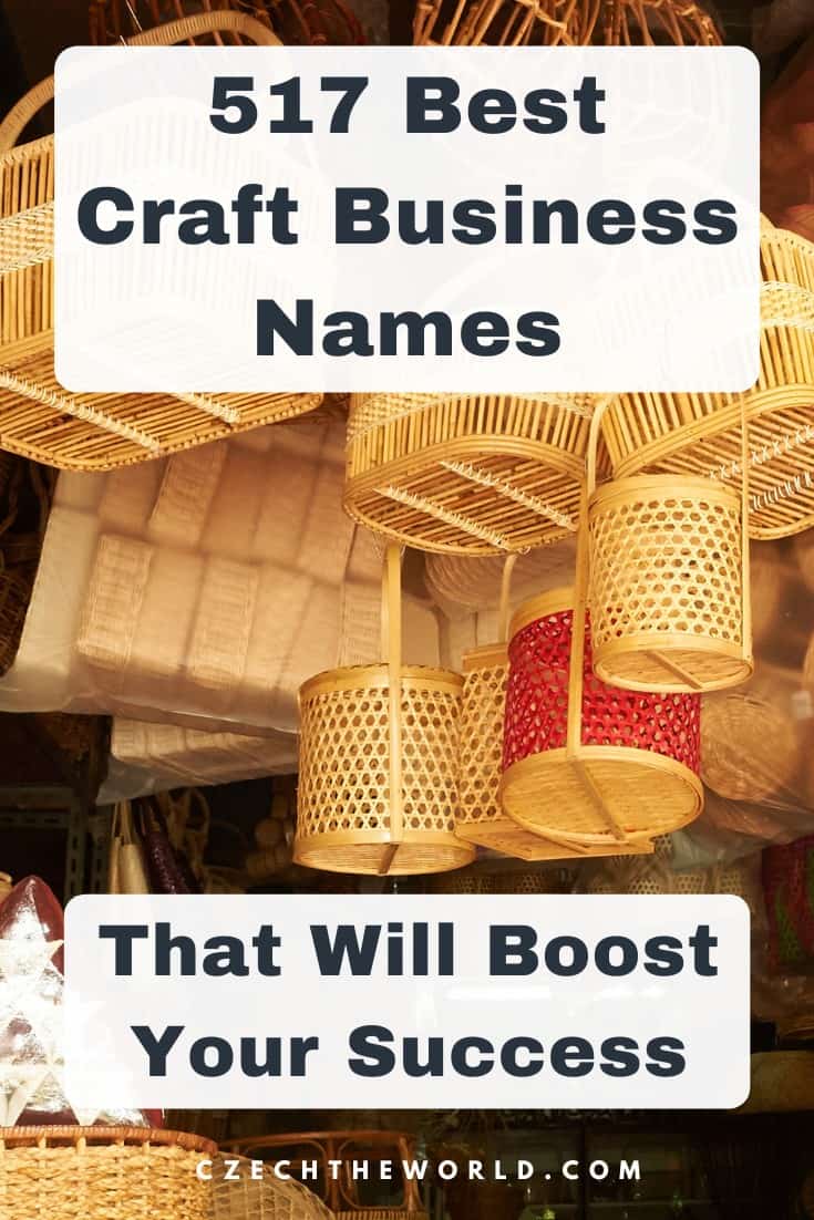 517 Best Craft Business Names (to Boost Your Success)