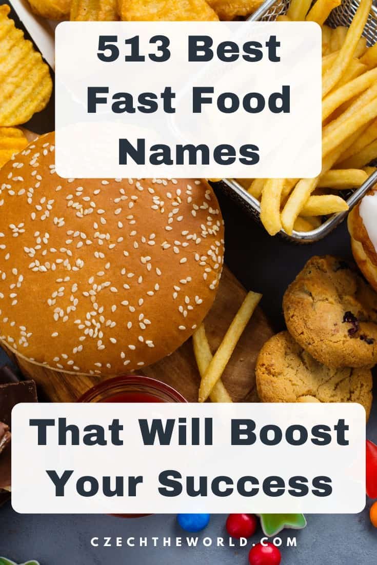 1053 Best Fast Food Names (to Boost Your Business Success)