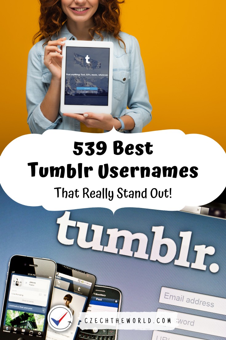 Tumblr usernames