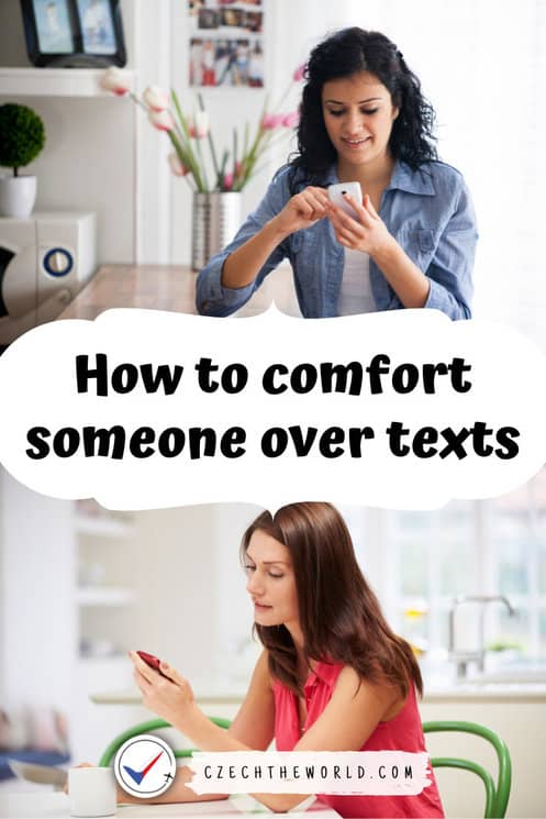 How to Comfort Someone over Text