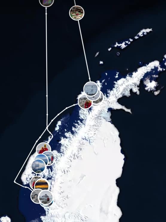 Antarktida – cestopis z dobrodružné plavby na sedmý kontinent