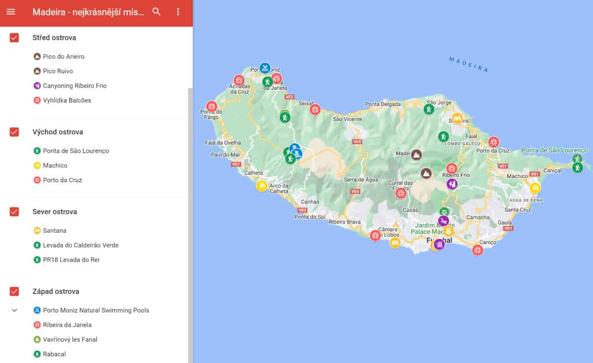 Madeira: 37 úžasných míst, která musíte vidět! + mapa (2024)