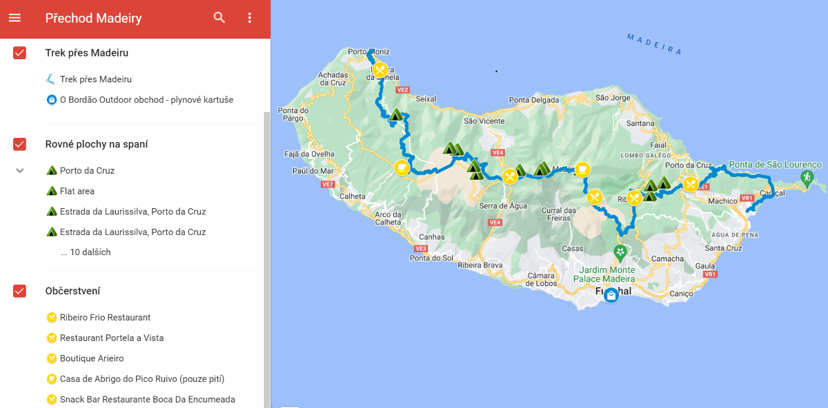 Přechod Madeiry 2024: Vše o treku (mapa, nocování + tipy)