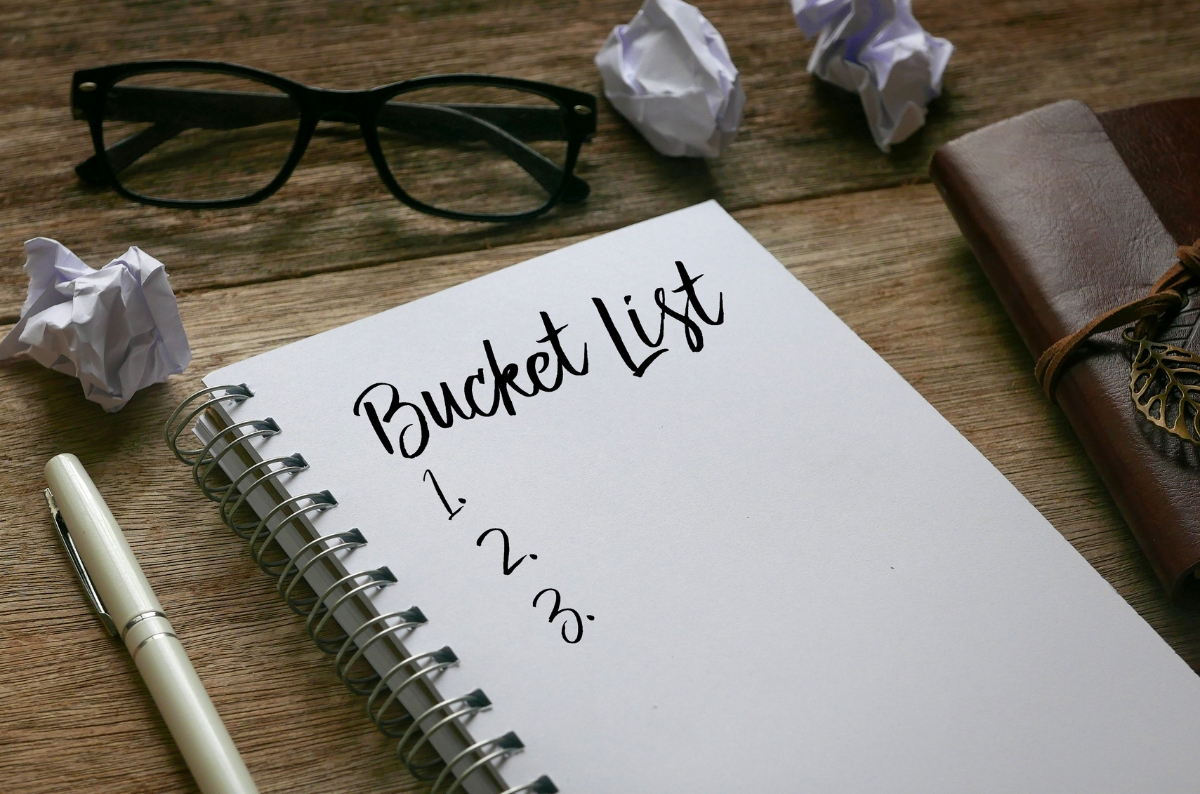 500 nejlepších nápadů na Bucket list: Splňte si své sny!